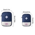 thumbnail image 3 of Oxford Fabric First Aid Emergency Medical Kit Survival Bag for Travel, Convenient and Portable with Versatile Storage, 3 of 8