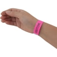 thumbnail image 4 of Advantus, AVT76099, COVID Prescreened Visitor Wristbands, 100 / Pack, Pink, 4 of 9