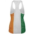 thumbnail image 2 of St Patrick's Day Vintage Irish Map Flag Distressed All Over Womens Work Out Tank Top Multi LG, 2 of 2