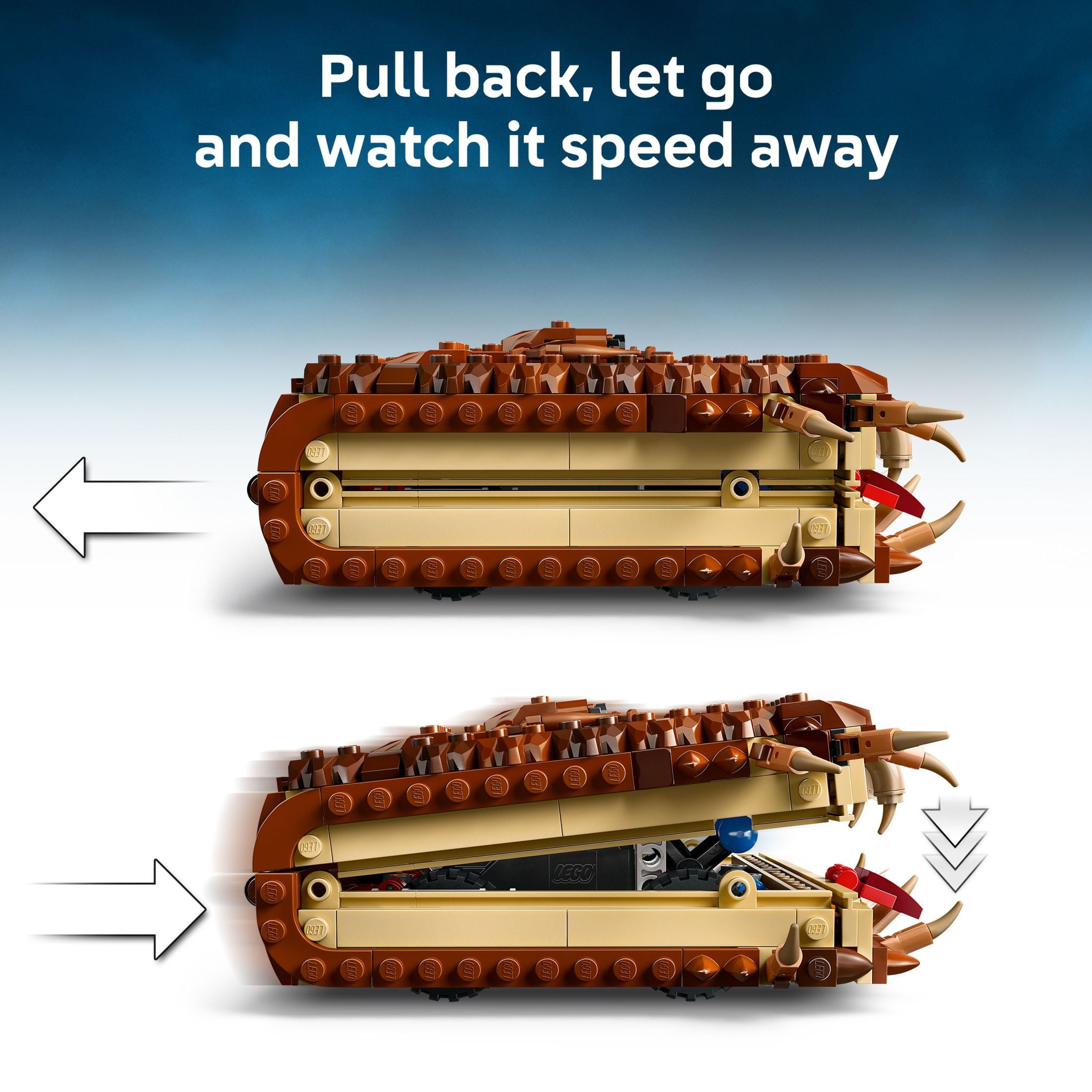 LEGO Harry Potter Chomping Monster Book of Monsters Toy - Pretend