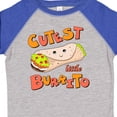 thumbnail image 4 of Inktastic Cutest Little Burrito Boys or Girls Toddler T-Shirt, 4 of 5