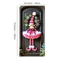 thumbnail image 3 of 35.4 x 70.8 Inch Christmas Door Cover – Polyester Christmas Door Curtain for Wall and Door Decoration – Holiday Party Banner for Indoor Outdoor Use, 3 of 4