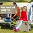 thumbnail image 5 of Costway 25 QT Portable Cooler, Tan, 5 of 10