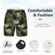 thumbnail image 3 of Balery Camouflage Shark Bañador para hombre, shorts de playa de secado rápido con entrepierna y forro de compresión-X-Large, 3 of 6