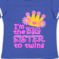thumbnail image 4 of Inktastic I'm the Big Sister to Twins. Girls Toddler T-Shirt, 4 of 5