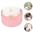 thumbnail image 3 of Alvinma Body Powder Puff Box Loose Powder Container Portable Baby Powder Storage Holder with Puff, 3 of 8