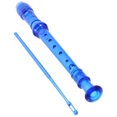 thumbnail image 3 of SHOWERORO Flute Toy Soprano Recorder Blue ABS for Giving 1Pack, 3 of 8