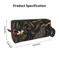 thumbnail image 2 of Portable Storage Bag 7.9×3.5×2.4in Simple Design Convenient Storage And Finishing Bag Light Body Can Be Used As A Cosmetic Bag Storage Bag Cartoon European Starling Birds, 2 of 8
