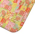 thumbnail image 5 of Pioneer Flower Floral Print Pattern Kitchen Dish Drying Mat 1 Pack, Ultra Absorbent Microfiber Drainer Mat, 16"x18", 5 of 6