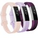 thumbnail image 1 of Bands Compatible with Fitbit Alta and Fitbit Alta HR, 3 Pack Soft Silicone Wristbands for Fitbit Alta HR Bands with Secure Metal Buckle for Men Women, 1 of 5