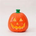 thumbnail image 2 of Large Lighted Halloween Pumpkins, Halloween Jack-O-Lantern, Plastic Pumpkin Lantern for Thanksgiving, Halloween Pumpkins Decoration for Indoor Outdoor, 2 of 7