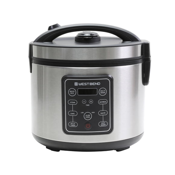 Olla multiusos para arroz y cereales West Bend, programable, 20 litros