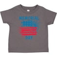 thumbnail image 3 of Inktastic Memorial Day Distressed American Flag with Fireworks Boys or Girls Toddler T-Shirt, 3 of 5