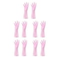 thumbnail image 1 of Injueey 2 uds guantes de limpieza antideslizantes mitones universales accesorio de para el hogar al aire libre Unisex ligero cocina rosa Type2 NO2, 1 of 6