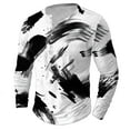 thumbnail image 1 of Nrmrqzzcjnd Offres Haut à Manches Longues Imprimé Halloween pour Hommes Col Rond, 1 of 3