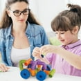 thumbnail image 4 of Water Pipe Horn Sound Wheel Building Block Toy Puzzle 64Pc For Children Educational Play, 4 of 8