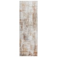 thumbnail image 5 of Gertmenian Alor Cheema Modern Abstract Orange/Gray/Ivory Polypropylene Indoor Area Rug, 2x8 Runner, 5 of 7