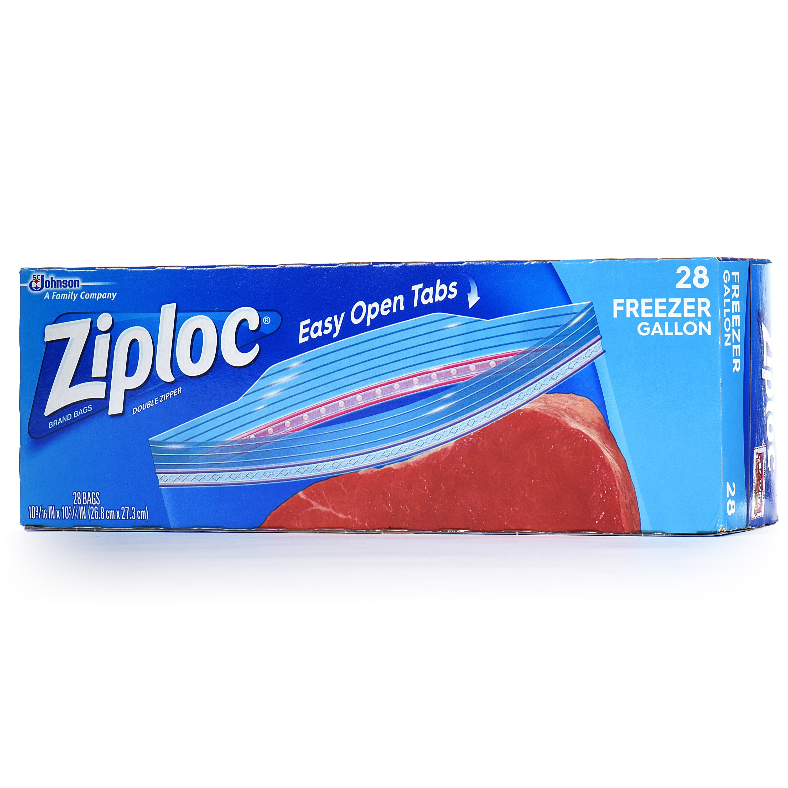 Ziploc Freezer Bag, Gallon, Value Pack, 28 ct