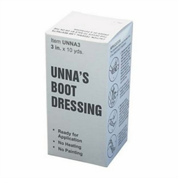 Graham-Field Unna's Boot Dressing - Dressing Unna Boot 3 In w/ Cal, Box of 12 - Model UNNA-C3