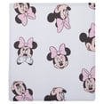 thumbnail image 3 of Disney 4-Piece Minnie Mouse Blushing Minnie Toddler Blanket and Bedding Set, 3 of 7