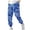 Blue_2026, variant on DXOUPM Sweatpants for Men Digital Print Casual Gym Running Workout Sweatpants with Pockets