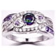 thumbnail image 4 of Fiudx Anillo Ancho Trenzado Relleno de Circon S925 para Mujer, Talla 6-10, 4 of 4