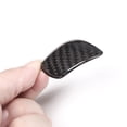 thumbnail image 3 of Adhesivo de decoración de Panel de perilla de engranaje de coche de fibra de carbono Real para Volkswagen VW Golf 5 6 7 GTI Passat B6 B7 MK6 MK7 CC Jetta POLO negro JAMW Sencillez, 3 of 5