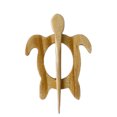 thumbnail image 1 of CAROOTU Brooch Pin with Wooden Animal Pattern Craft Badge Cartoon Pin Sweater Jewelry Accessory, 1 of 7