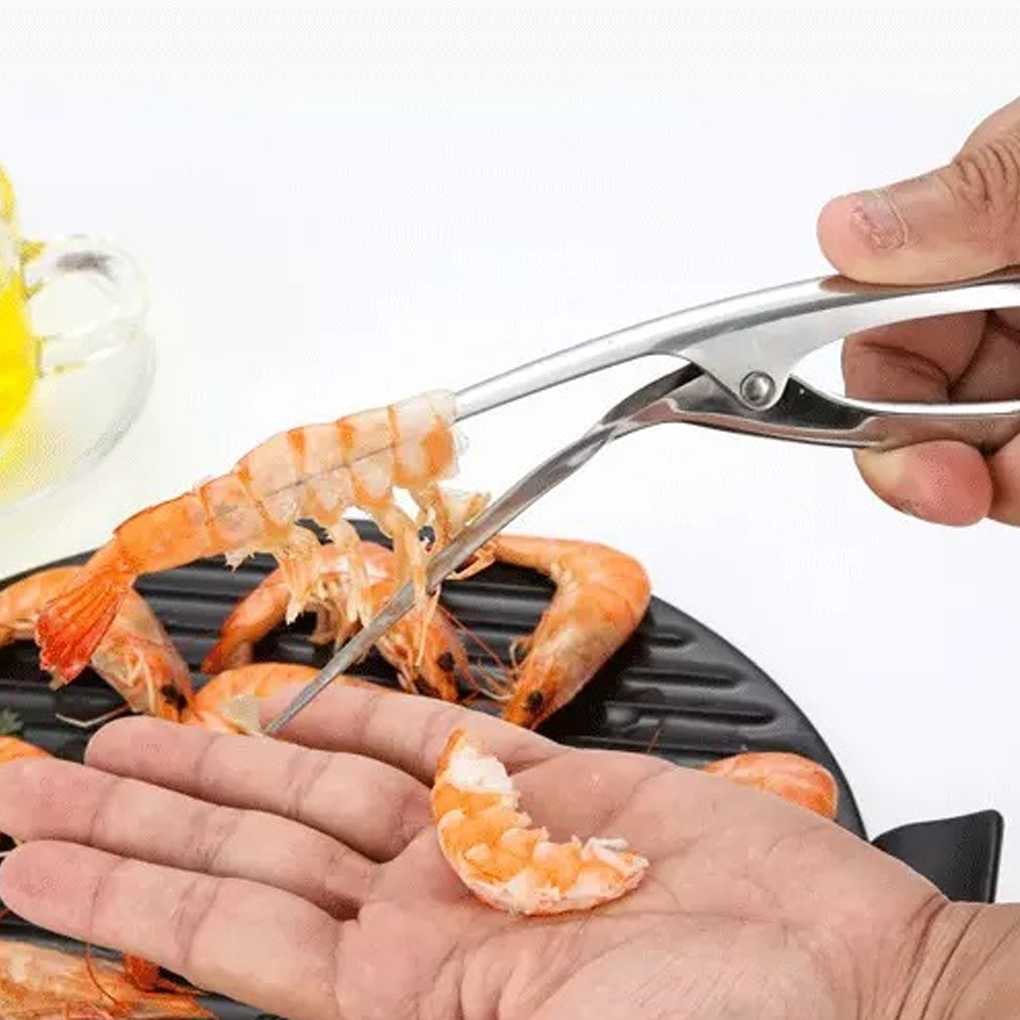 Machinehome Crayfish Sheller Stainless Steel Prawn Peeler Shrimp