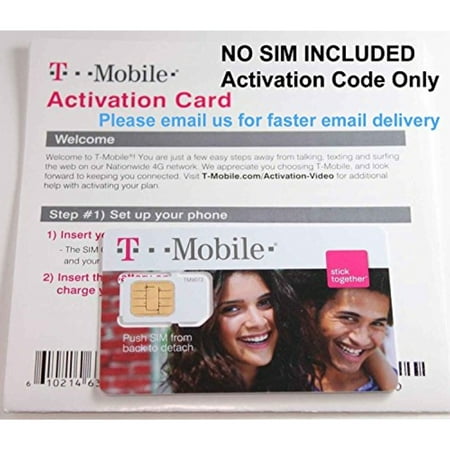 T-Mobile USA (TMobile T Mobile) Prepaid Activation Code Instant (Best Prepaid Sim Usa)