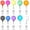 Other, variant on WSBDENLK 10Pc Retractable Badge Holder Badge Holder Scroll Id Card Holder 10 Colors