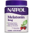 thumbnail image 2 of Natrol® Melatonin Gummies, Sleep Support for Adults, Strawberry Flavor, 5mg, 90 Count, 2 of 10