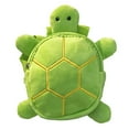 thumbnail image 1 of Dog Harness Backpack with Quick Release Buckle Zipper Closure Adjustable Cartoon Turtle-Shaped Pet Self Carrier Snack Bag, 1 of 10