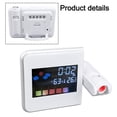 thumbnail image 2 of suyin Projection Alarm Clock With Indoor Temperature ,Calendar,& Snooze Light Digital Project Time On The Wall Bedroom Ceiling Led, 2 of 9