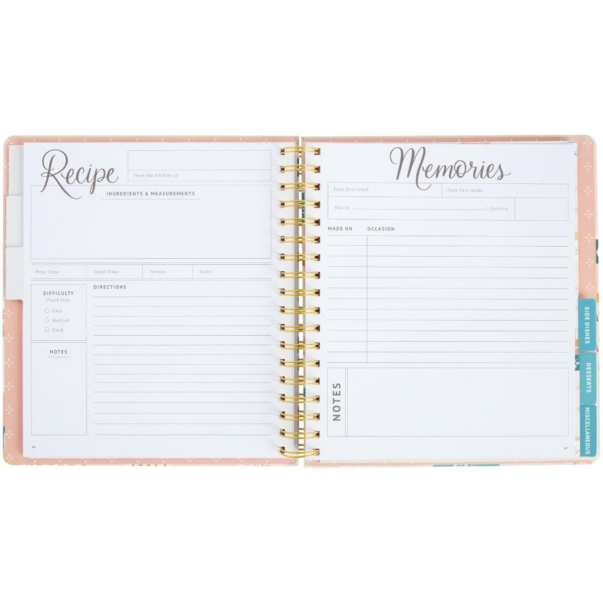 C.R. Gibson Kitchen Diary | Lily & Val Vintage Bakeware