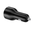 thumbnail image 3 of (2 pack) Onn 32W Dual USB-C and USB-A Port Car Fast Charger, USB-IF Certified, Compact Design, 3 of 13