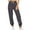 Dark Gray, variant on Women Sweatpants with Pockets MIUOWANP Women'S Elastic-Lace-Up Casual Solid Color Sports Casual Pants Gray S