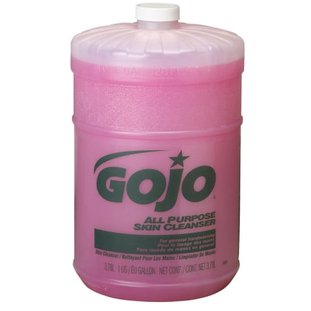 Gojo All Purpose Skin Cleansers, Floral, Flat Top Bottle, 1 gal