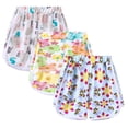 thumbnail image 3 of GYRATEDREAM 3Pack 2-11Y Girls Boys Shorts Kids Athletic Beach Running Shorts Swimsuit Trunks, 3 of 4
