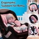 thumbnail image 3 of Inserto para Asiento de Coche Infantil Kaseeous con Reposacabezas Extra 0-12 Meses Rosa, 3 of 7
