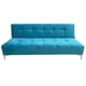 thumbnail image 1 of Sofá Cama Reclinable Okis Azul Turquesa, 3 Posiciones, SALVANTO, 1 of 9