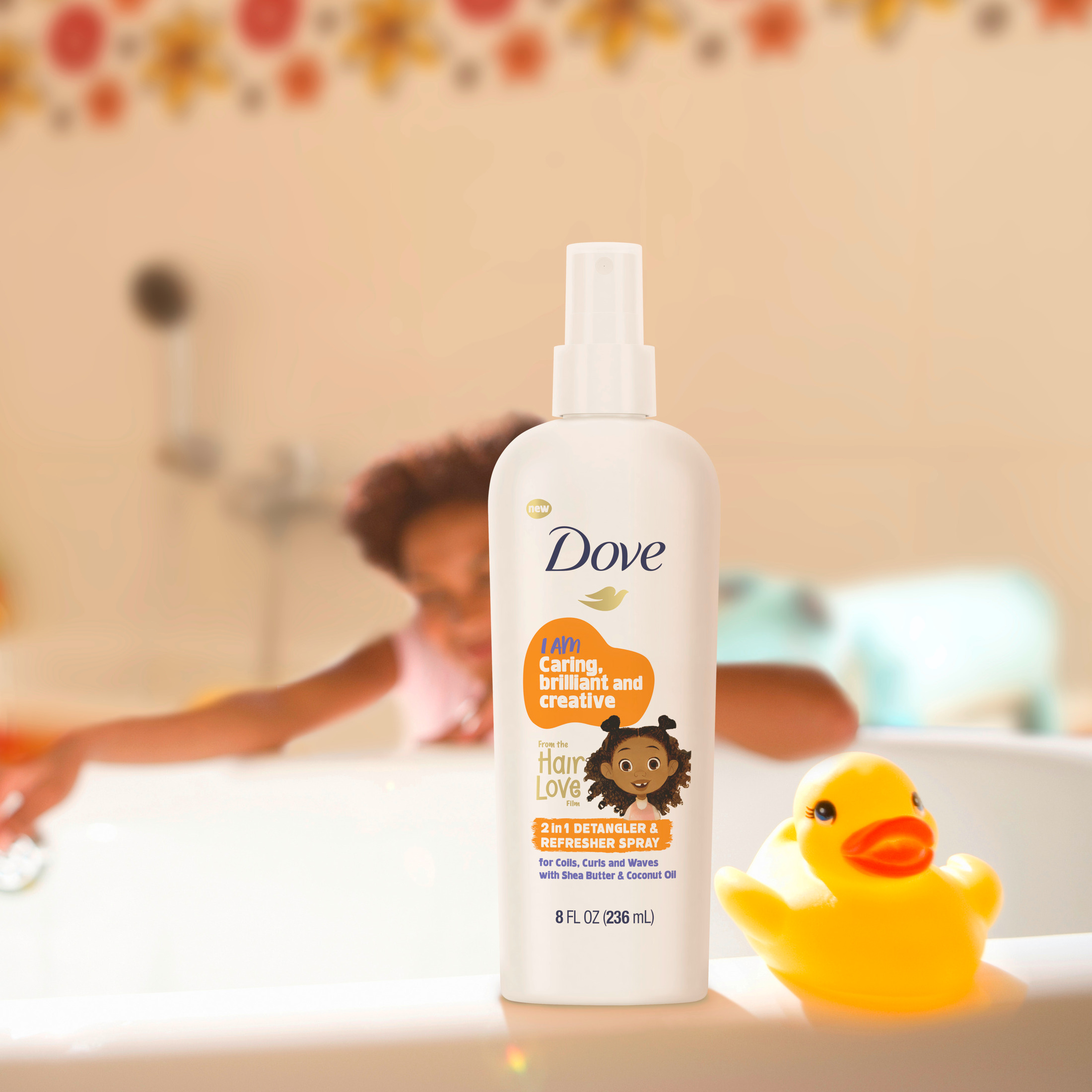 Dove Kids Care 2-In-1 Detangler & Refresher Spray photo 3