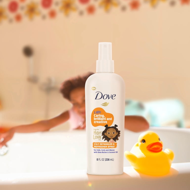 Kids Care 2-in-1 Detangler & Refresher Spray, Coconut Oil photo 4