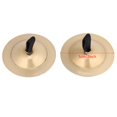thumbnail image 4 of HURRISE Belly Dance Finger Cymbal Brass Zills Musical Instrument Dancing Accessory One Pair, Dancing Cymbal, Brass Finger Cymbal, 4 of 8