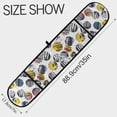 thumbnail image 3 of Dailycode Double Sided Oven Mitt with Loop Heat Resistant Kitchen Long Potholders 7" x 35" Sport Balls, 3 of 6