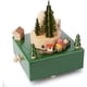 thumbnail image 1 of Caja de música de madera navideña presenta caja de música de tren navideño para ella, caja de música Smart Castle, juguete, regalo de cumpleaños para amantes, amigos y niños (verde), 1 of 5