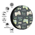thumbnail image 5 of Gaeub Gamers 14-17in Tire Cover, Spare Tire Cover, for Camper Caravan, Trailer, Car, Truck, SUV, Jeep - 17 inch, 5 of 9