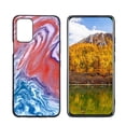 thumbnail image 1 of Compatible with LG K62 Phone Case, Blue Marble 39 Case Men Women, Flexible Silicone Shockproof Case for LG K62, 1 of 1