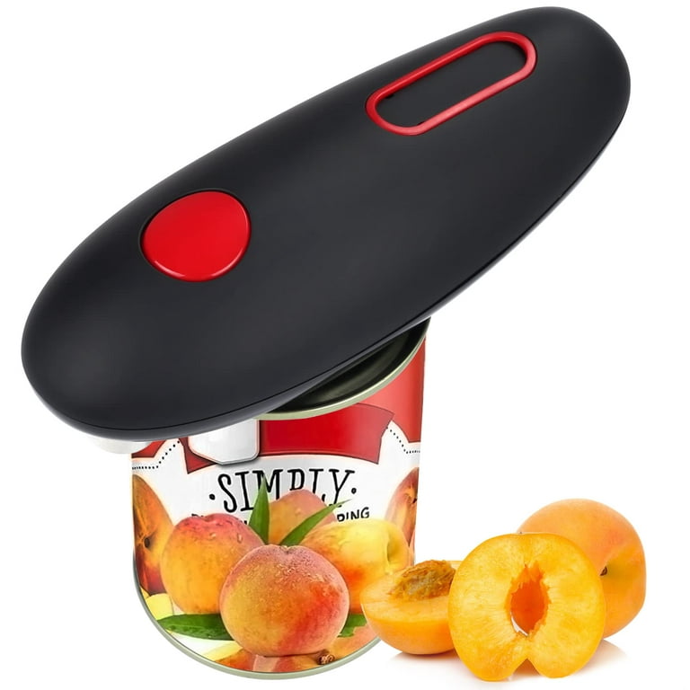 Electric Can Opener For Kitchen,Automatic Can Opener Smooth Edge,One Touch  Electric Can Opener Fits All Size Can,Automatic Can Opener For Seniors