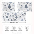 thumbnail image 2 of Yayeee Pillowcase Queen Size Set of 2 Satin Wrinkle Resistant Pillow Case, Cute Snowmen, 2 of 8